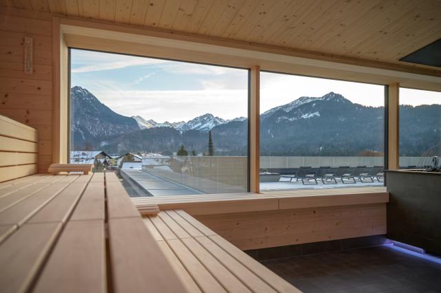 Panoramasauna im 2. Obergeschoss